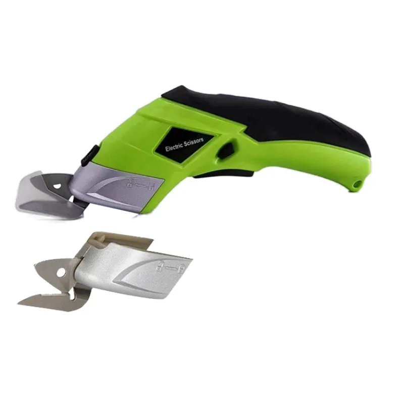 Green Pink Orange Electric Scissors Fabric Leather Tailor Electric Scissors Portable Rechargeable Scissors