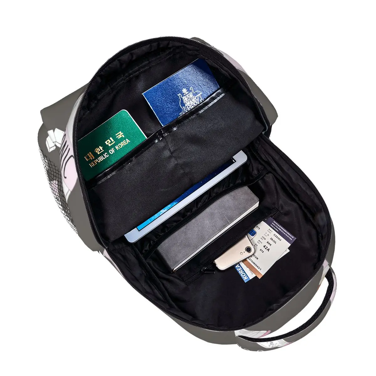 حقيبة ظهر للطلاب من Gin O'clock Gin Lover Gi حقيبة مدرسية للمشي لمسافات طويلة والسفر حقيبة نهارية للرجال والنساء حقيبة كتب عصرية حقائب كتف #5