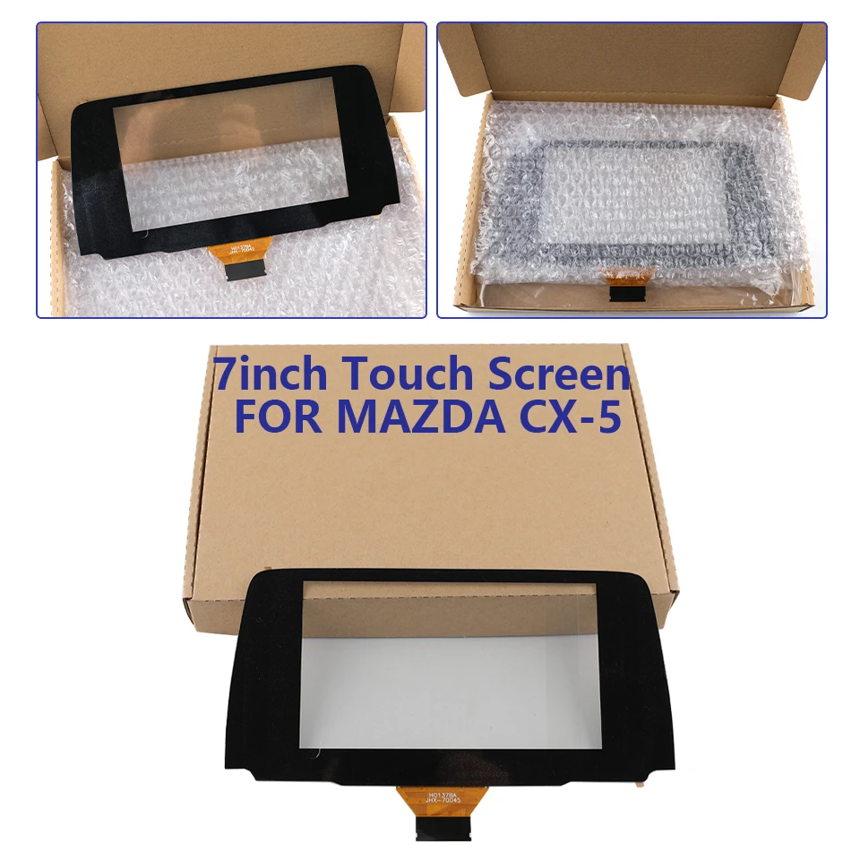 

7" 50Pin Touch Screen Glass Digitizer For 2017-2020 Mazda CX-5 TM070RDHP05 Car DVD Multimedia Player Navigation Parts