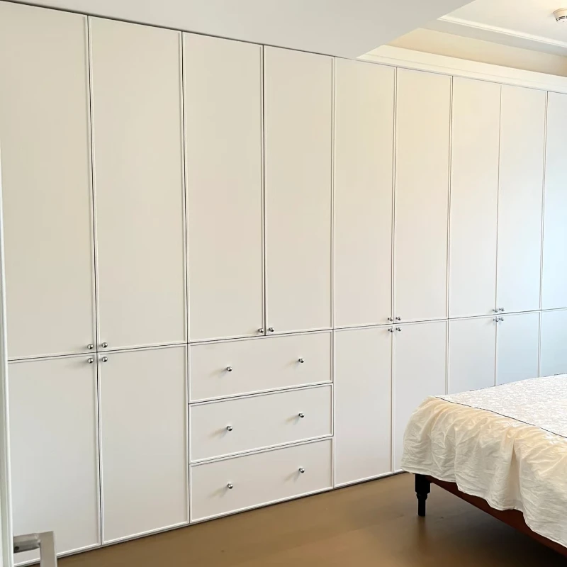 

French Brass Pull Cabinet Door with Nordic Style Light Luxury Silver Chrome Wardrobe Single Hole Golden Cabinet Drawer Handle