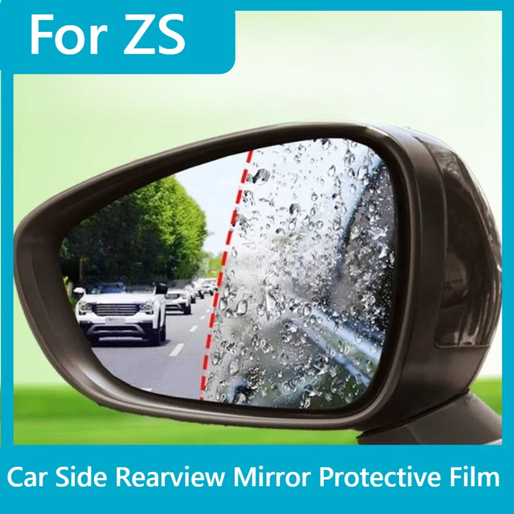 

Car Side Rearview Mirror Protective Film For MG ZS Waterproof Anti-fog Anti-rain Clear Sticker Car Exterior Accessories