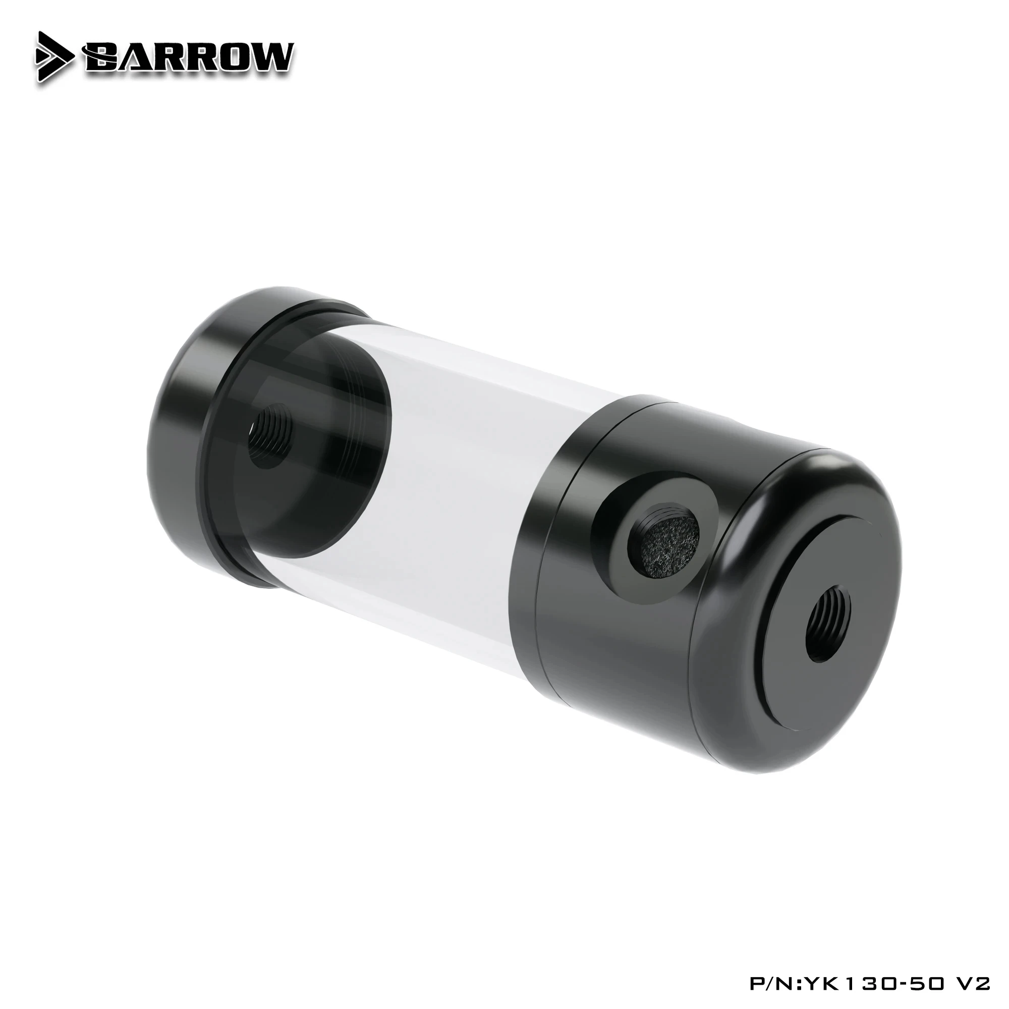 

Barrow 50mm Diameter Reservoir Water Cooling YK-50V2 130/180/230/280mm Transparent Cylinder Tank Fluid DIY Liquid Cooled Loops