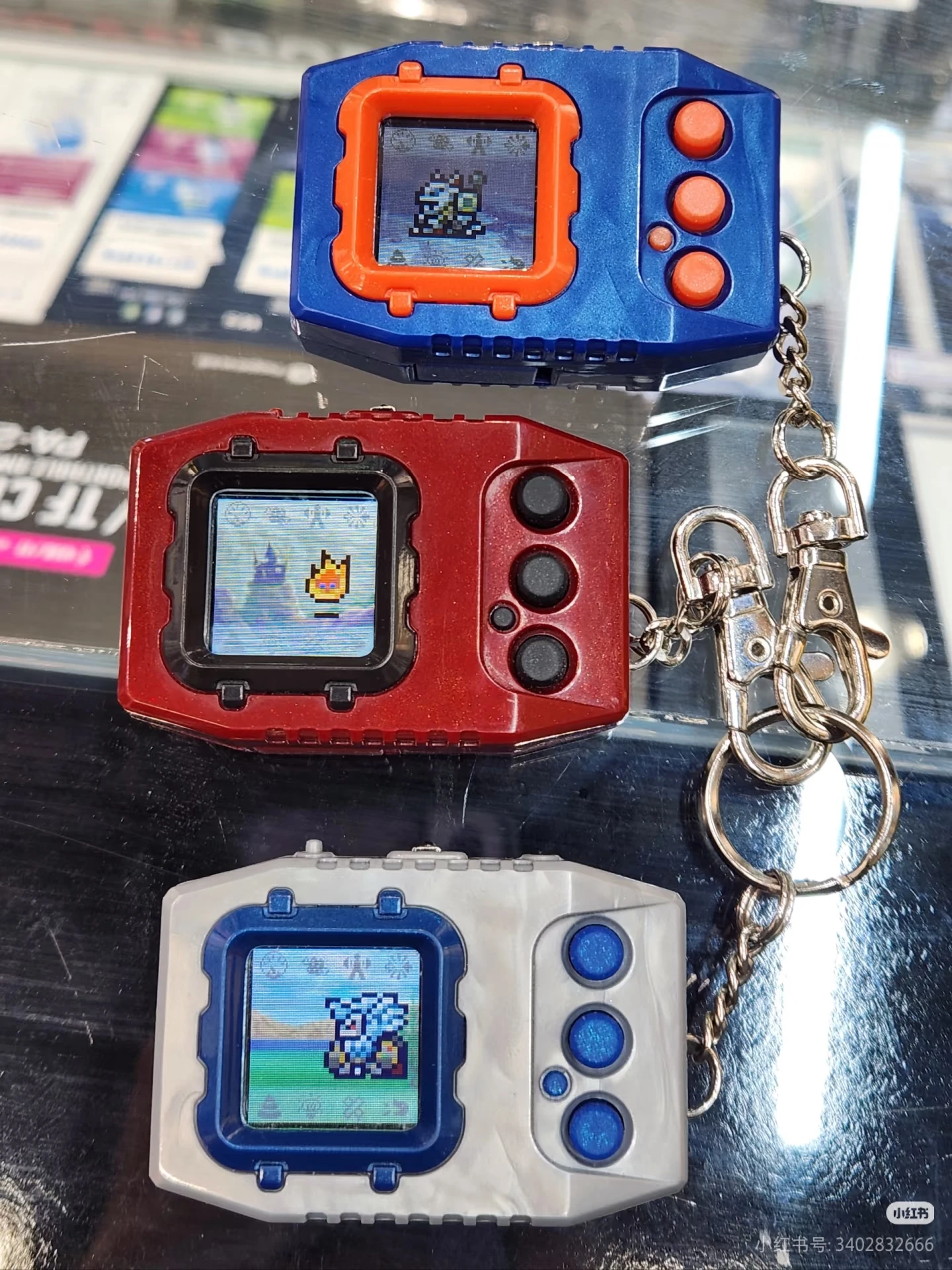 لعبة بانداي ديجيتال مونستر ميجازورد طبق الأصل بشاشة ملونة لمحبي الأرواح الطبيعية المدخرات العميقة كابوس الجنود الرياح