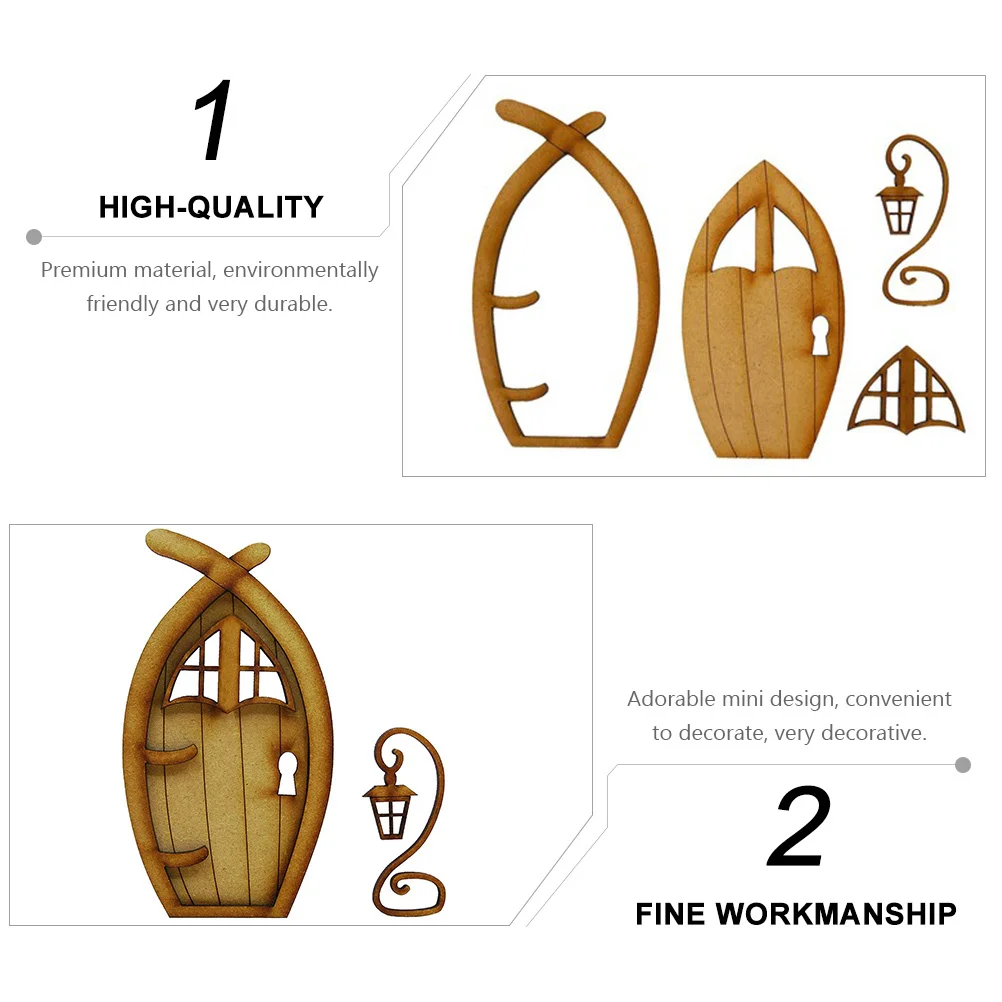 

4pcs Premium Garden Decor Mini Fairy Garden Courtyard Decoration Miniature Ornament For Yard Outdoor Indoor Landscape Sculpture