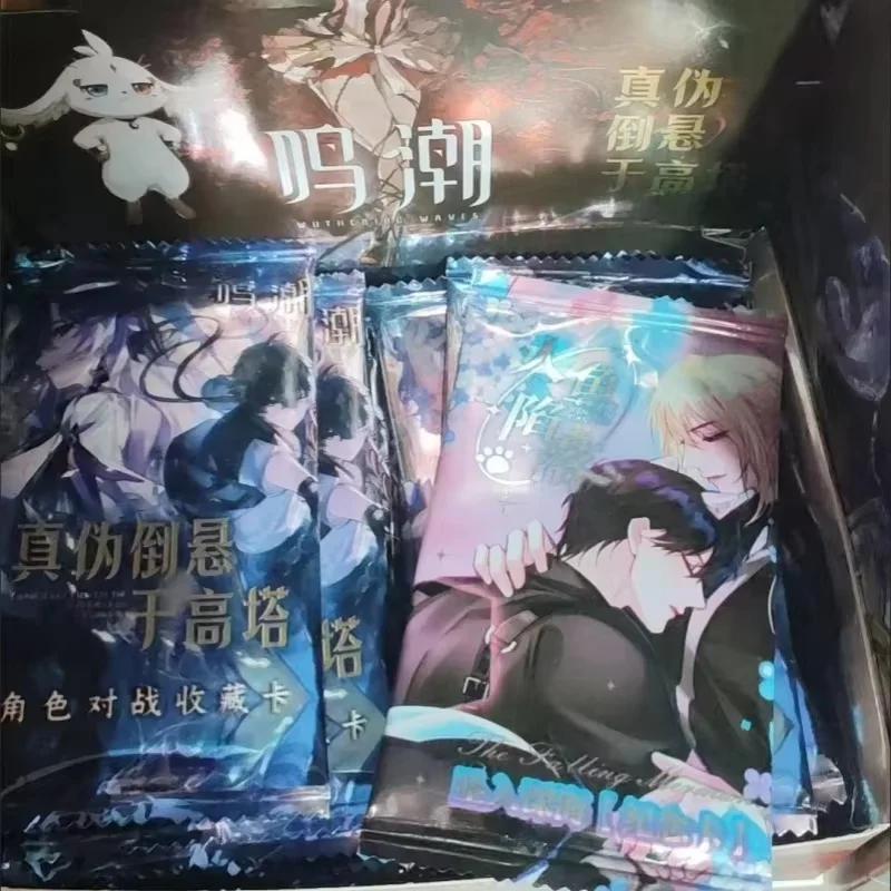 Hot The Authenticity Of The Mingchao Card Is Hanging Upside Down In The Tower Collection Card Gifts Random Packaging Card Box