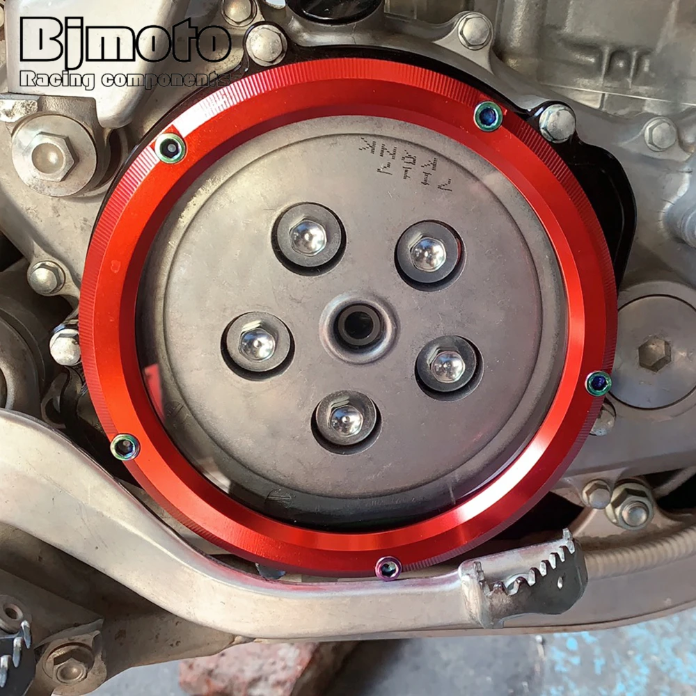 CRF 250X 250R CNC Engine Clear Clutch Cover For Honda CRF250X CRF250R CRF 250 R X 2004-2018