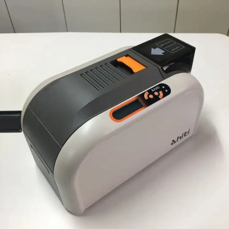 Best selling Hiti CS220E  desktop single dual side direct card sublimation plastic pvc ID card printer