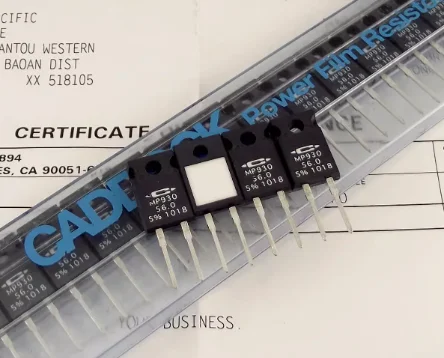 4PCS/LOT CADDOCK MP930 Non Inductive Resistor High Power Series 20W 56R from the United States free shipping