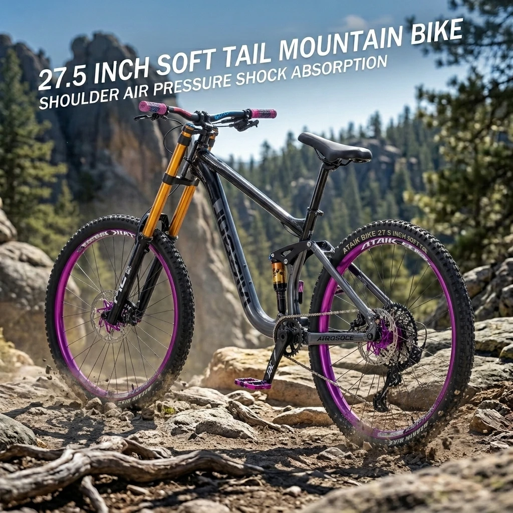 27.5 inch Downhill Bike 11 speed mtb Enduro Bike air pressure shock absorber Cross Country bicicleta soft tail mountain bicycle