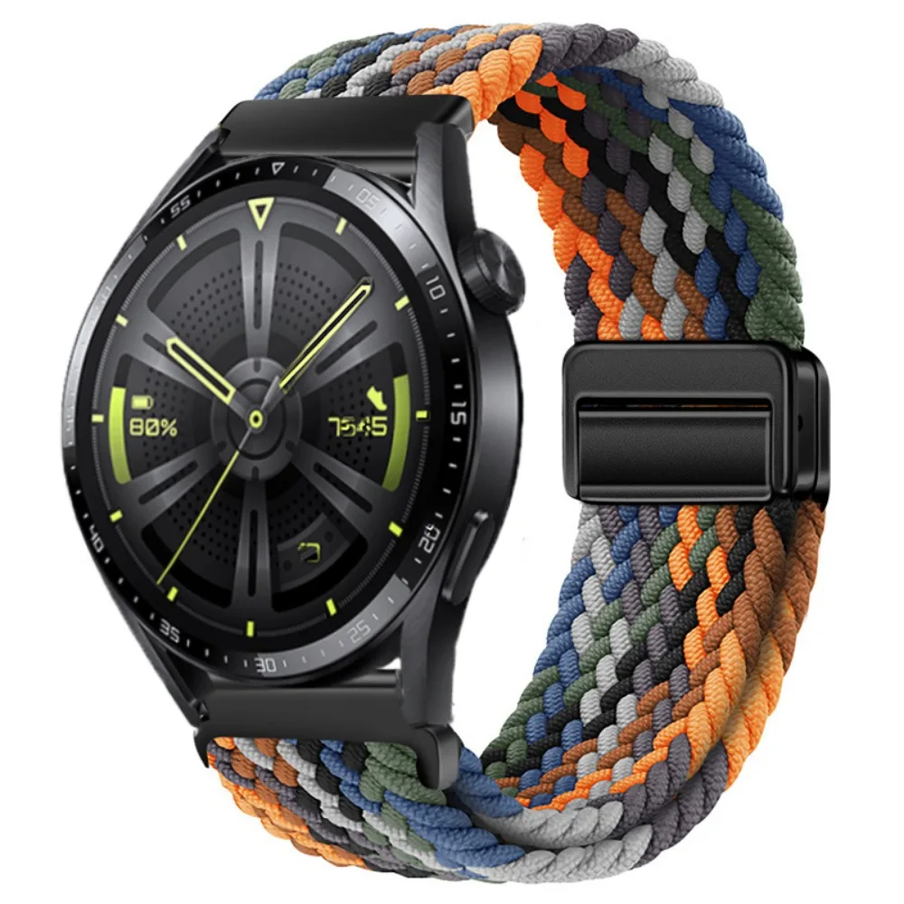 20mm 22mm Nylon Strap for Samsung Galaxy Watch 4/5/6 44mm 40mm/Classic 47mm 43mm Wristband for Huawei Watch GT 4 GT 3 2 Pro 46mm