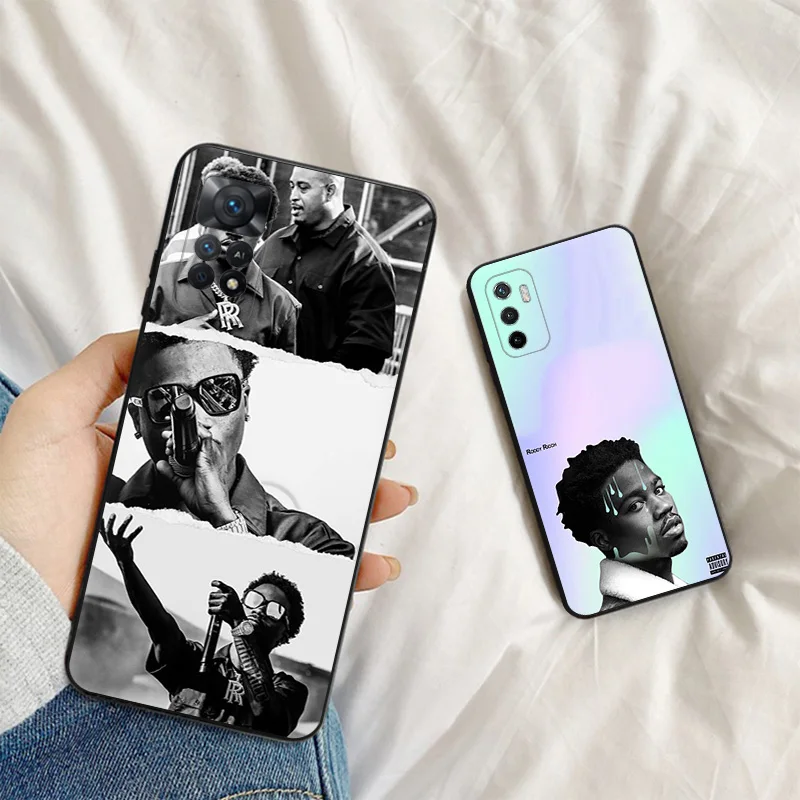 Silicone Soft Phone Case for Redmi Note 11 Pro 5G Note10 11S 10S 10A 10C Roddy Ricch Xiaomi 11 Lite 11T 10T Cover