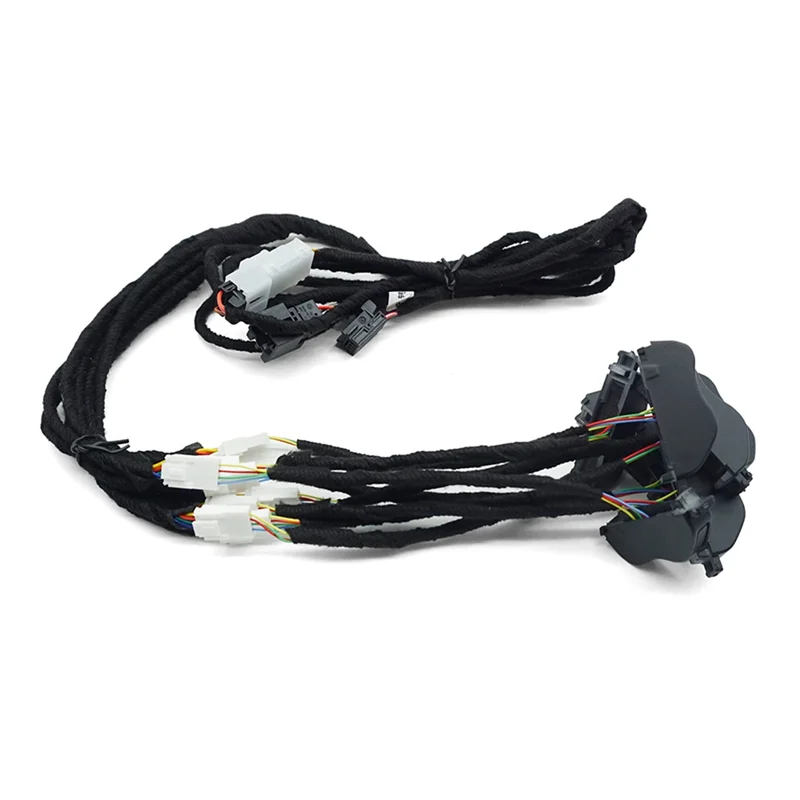 MACH-For 4KD862533 Front Cup Holder Assembly Water Cup Holder Multi-Color Ambient Light Wiring Harness For A6 C8 2019-23
