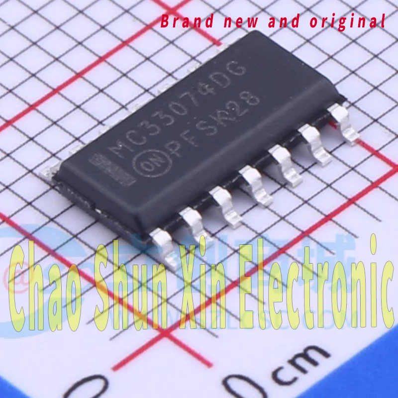 

10PCS MC33074DR2G Brand new original SOIC-14 MC33074DG