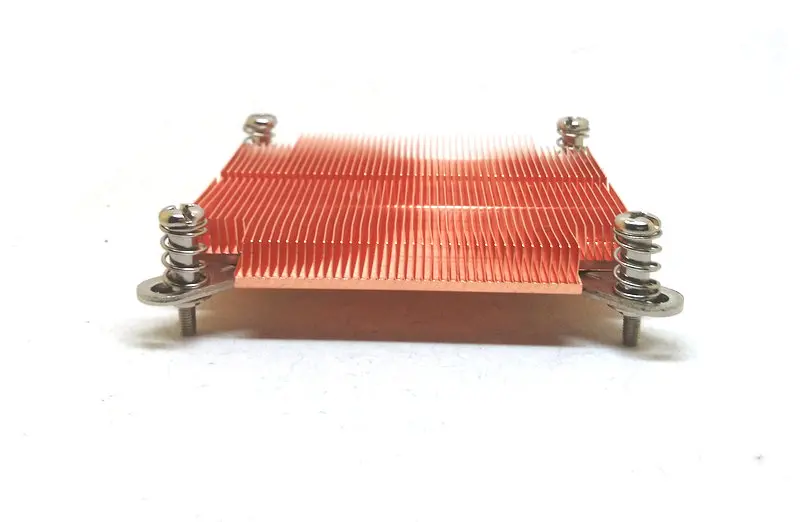 

Suitable for 1U115X/1356/1366 Pure Copper Heat Sink 81 * 80.5 * 11.5MM Short Screw