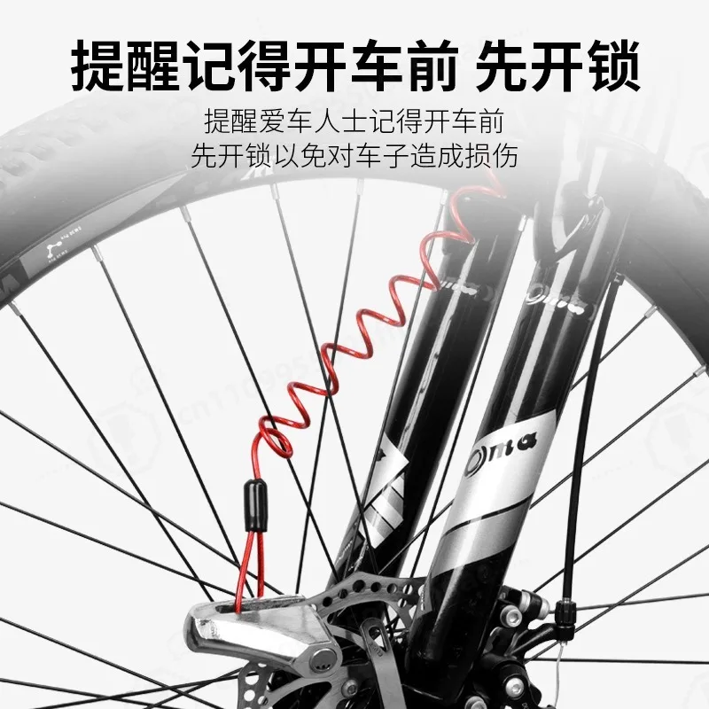 Steel Wire Rope, Anti-theft Waterproof Strap, Safety Lanyard For Bicycle E-bike, Helmet Anti-lost Binding Cord