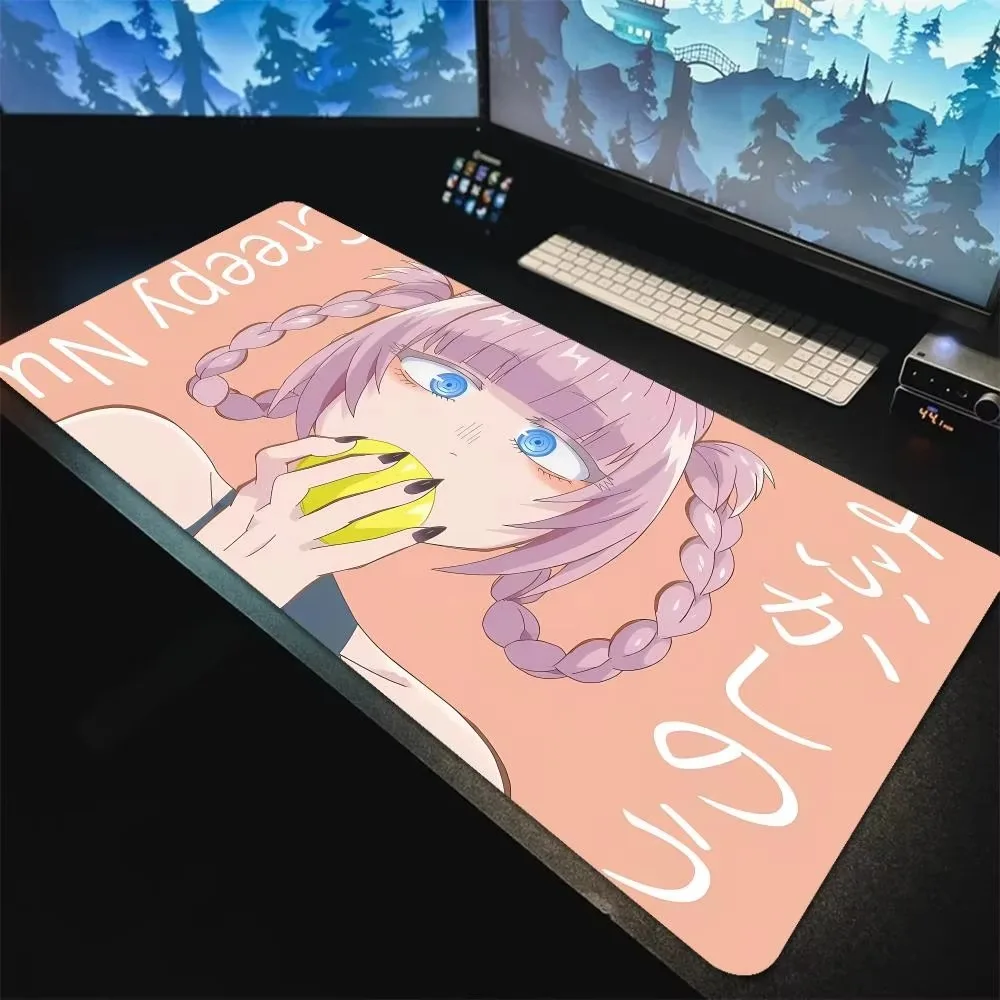 C_call of the N_night Anime Mouse Pad All Size Edgelock Rubber Mouse Mat Large 1200x600mm Durable Desktop Pad 5mm Big Thicking