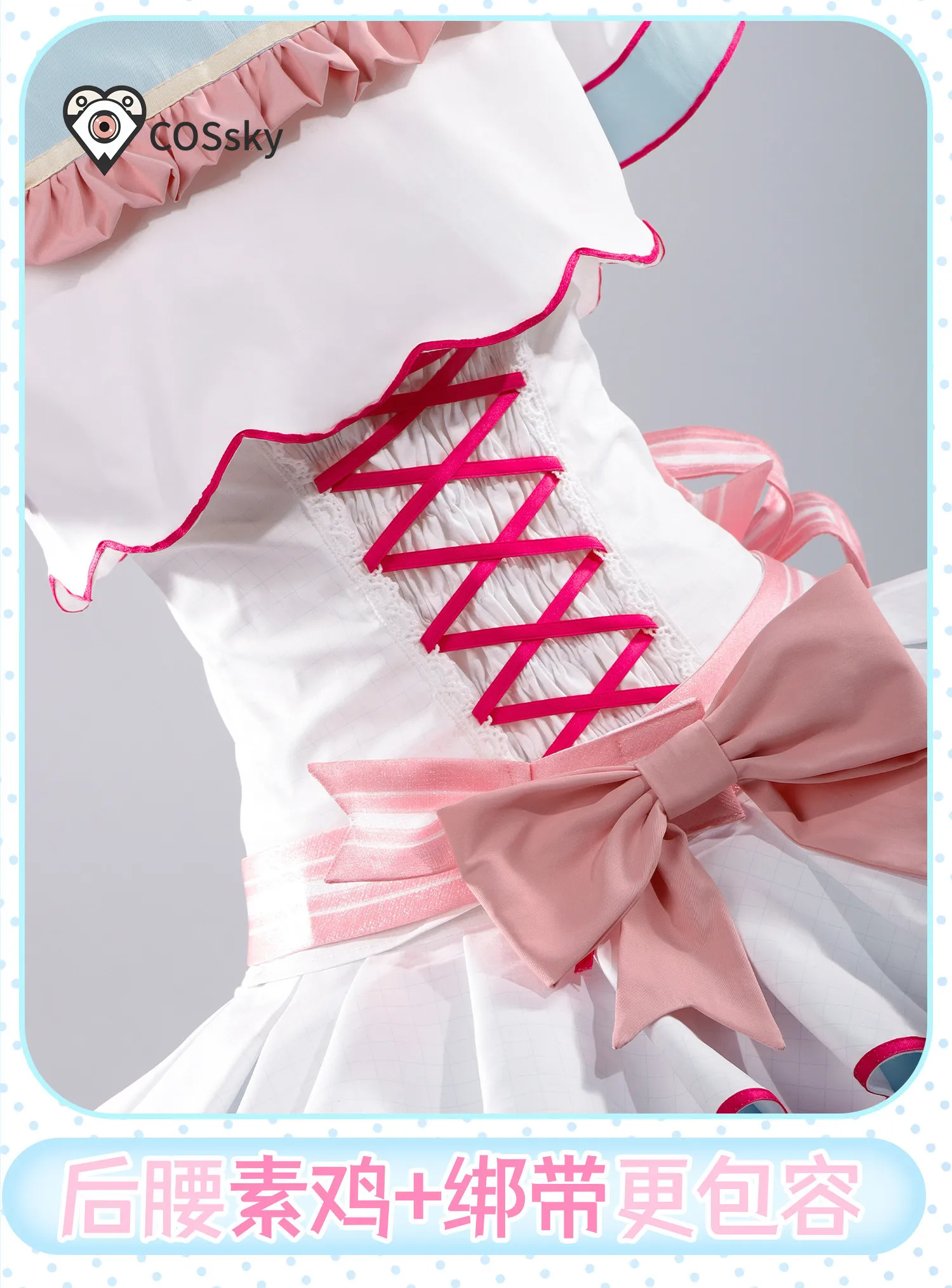 Anime Love Live! Hanayo Koizumi 20th Birthday Card Cosplay Costume Girl Sweet Dress Gloves socks headwear Halloween Party Lolita - view 6