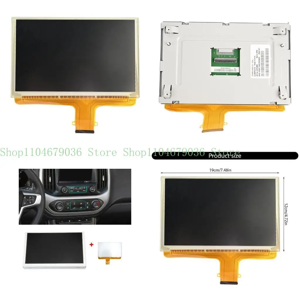 

652F Easy Install 8inch Replacement LCD Screen DJ080PA-01A For Clear In Car Entertainment Display And Accurate Touch Response