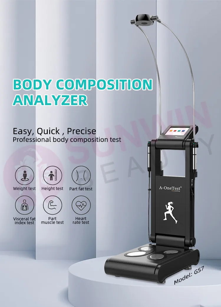 Home Use Body Composition Analyze 3d Body Scanner Measurement Body Fat Health Analyzer Machine