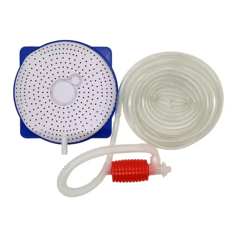 Kit de Manguera de Drenaje de 13 pies, Bomba Manual de Sifón No Eléctrica, Eliminación Eficiente de Agua, Mantenimiento de Piscinas en Invierno