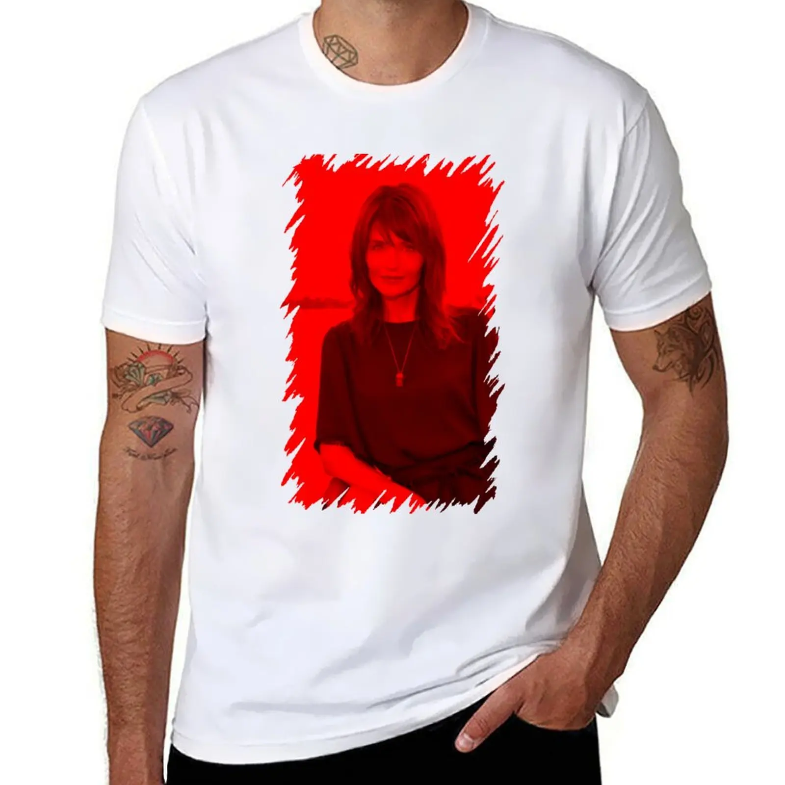 

Helena Christensen - Celebrity T-Shirt man t shirt luxury cotton t shirt pack T-Shirt