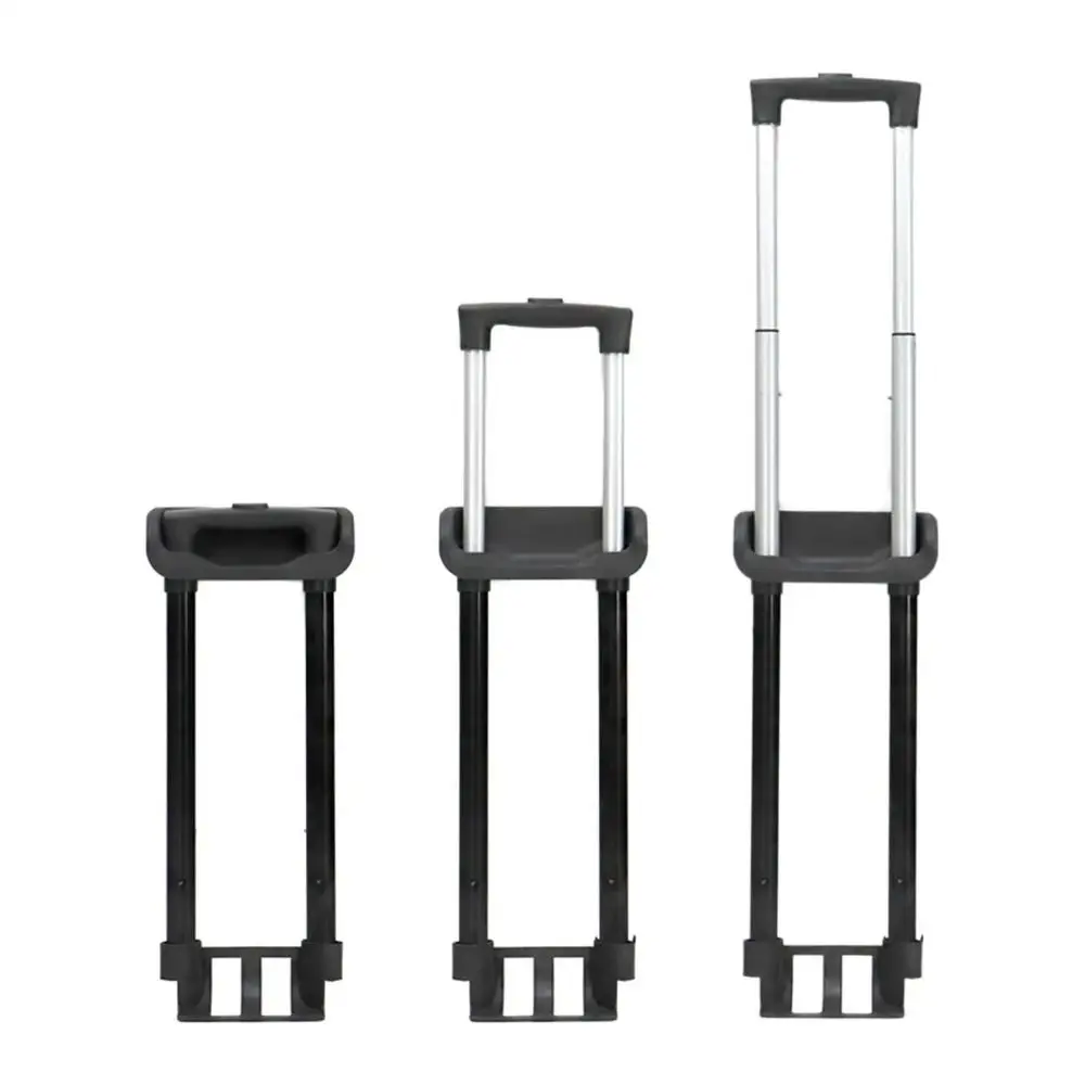 Retractable Luggage Handle Universal Replacement Travel Case Handle Easy To Install Abrasion Resistant Luggage Drag Handle