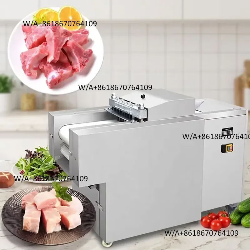 Chicken Fish Cutting Machinery Duck Pig Feet Fish Chicken Meat Poultry Cutting Machine