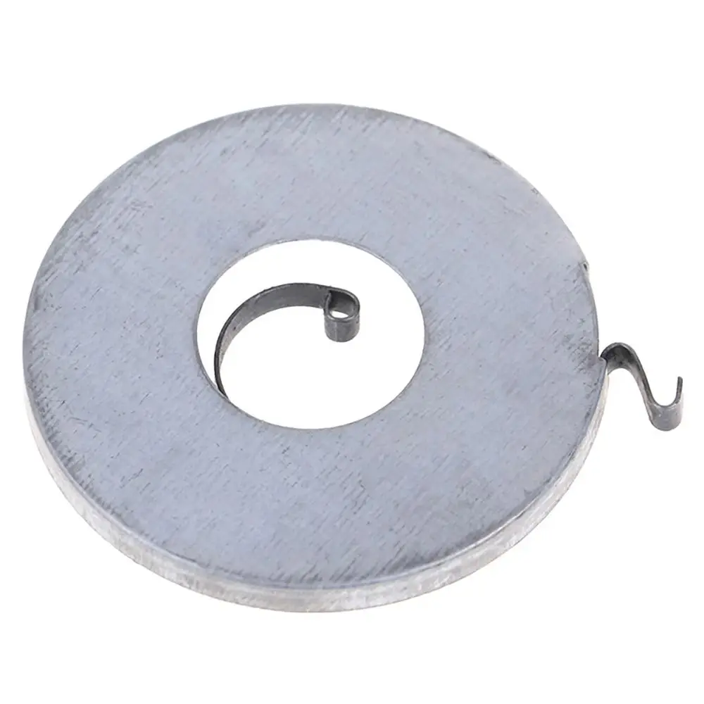 1Pcs New Starter Spring Chain Chain Saw Spring Gasoline Iron Disc Parts Pulling Plate Spring Easy To Rise Starter 5200/5800