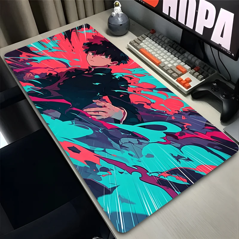 Mouse Pad HD Print Gamer Notebook Desk Mat Large Gaming Keyboard Pad Designed specifically Mob Psycho 100 Cool Anime Mousepad
