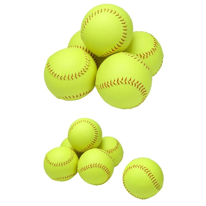 12 Inch Softball Hard Softball Outdoor Sports Adult Slow Softball High Official Size Training Ball For Child BaseBall Soft Ball