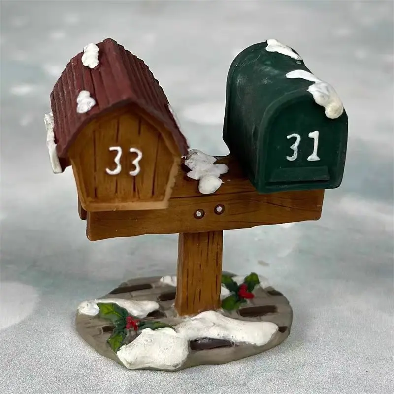 Resin figure mental psychological sand table game box court therapy mailbox