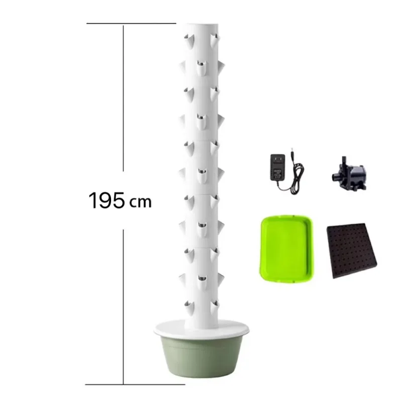 نظام النمو العمودي للحديقة المائية الذكية الكبيرة والصغيرة للخضروات الطازجة والأعشاب في المنزل