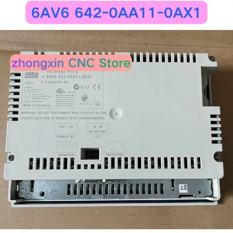 Used 6AV6642-0AA11-0AX1  6AV6 642-0AA11-0AX1 touch screen Functional test OK Fast delivery