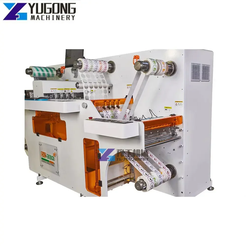 

High Quality Automatic Paper Cup Digital Die Cutting Machine Label Die Cutting Punching Machine with PLC Touch Screen