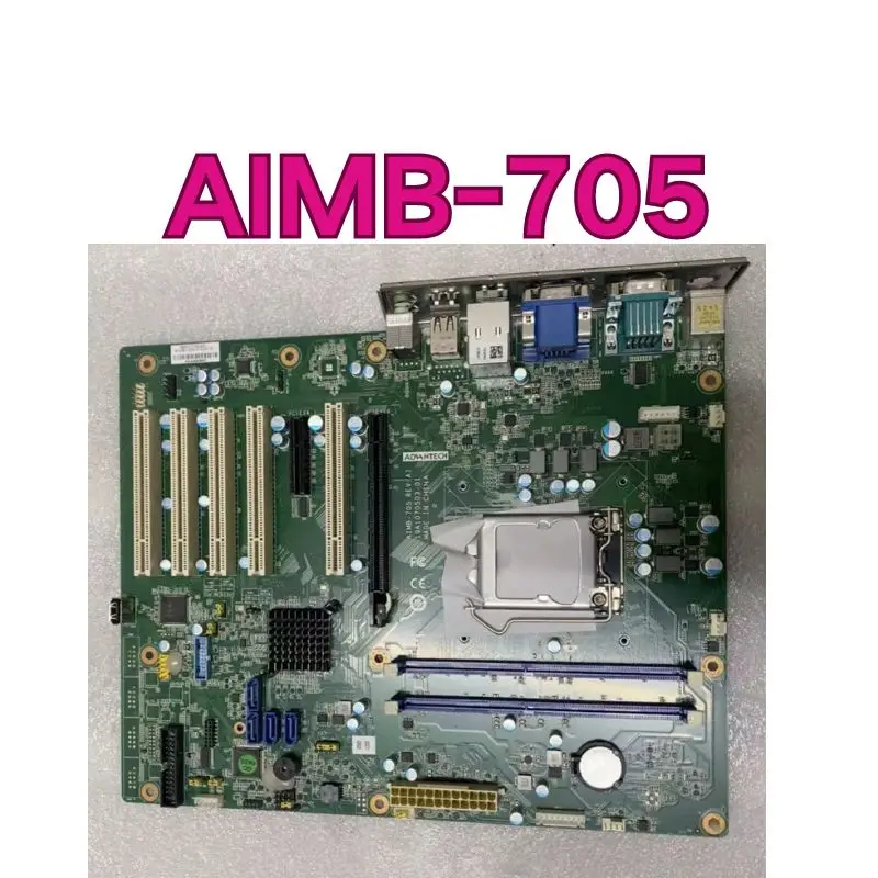 Second hand AIMB-705 VG: REV: A1 industrial computer motherboard tested OK, fast shipping