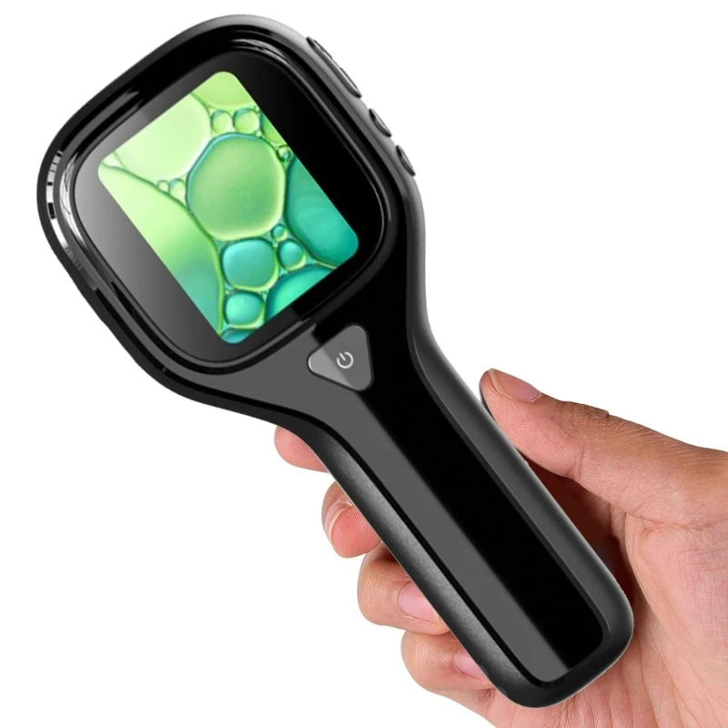 Y1AD Small Trichome Analyzers 2inch Display 6 LED Light Hobbys Tool for Plant Use