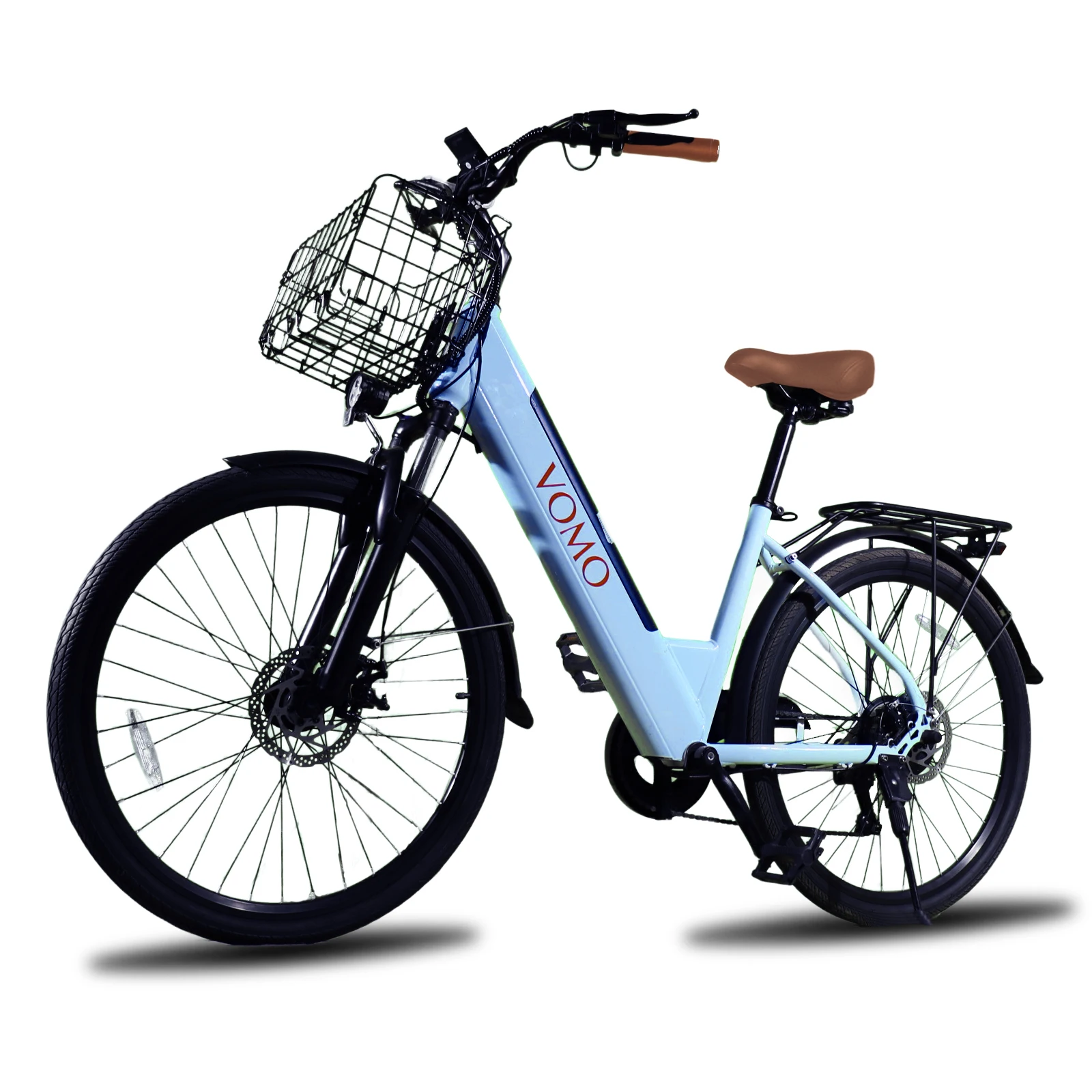 VOMO Ebike 250W borstelloze motor 36V15AH lithiumbatterij Hydraulische rem Elektrische fiets 27,5 inch band 7 versnellingen ​ ​ Elektrische fiets