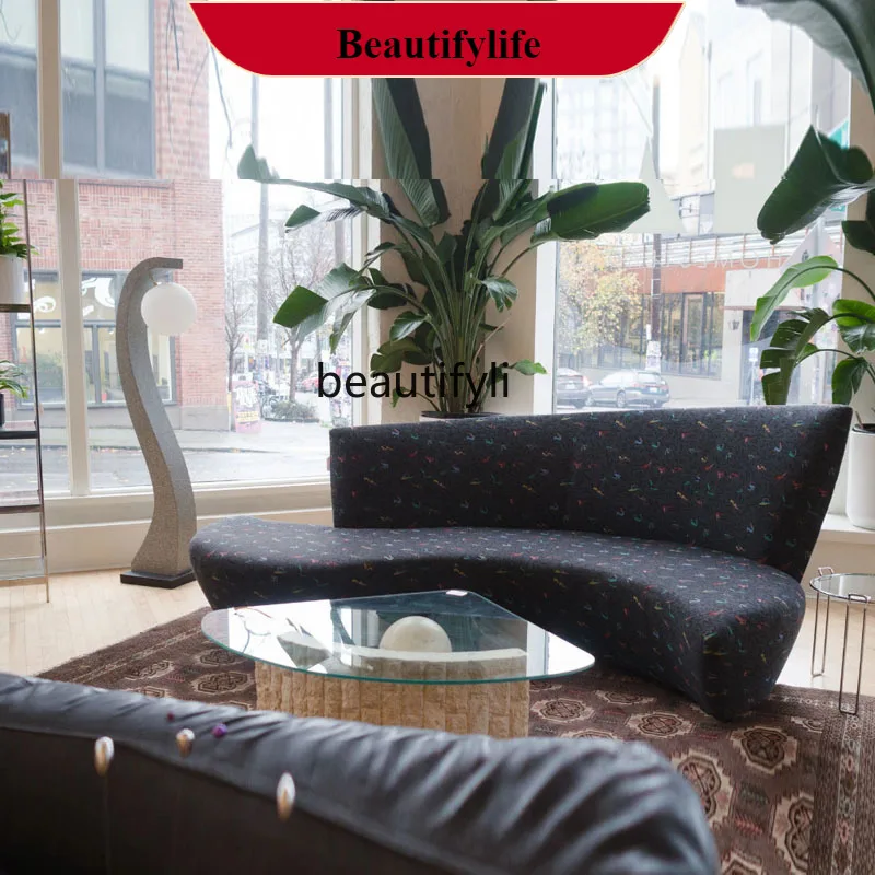 

G1218 Retro travertine, coffee table natural material stone table old, broken glass coffee table