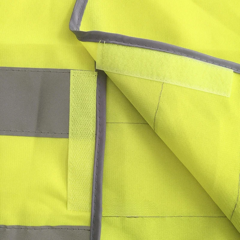 Gilet di sicurezza riflettente per bambini scuola per bambini gilet traspirante strisce riflettenti ad alta visibilità in più colori