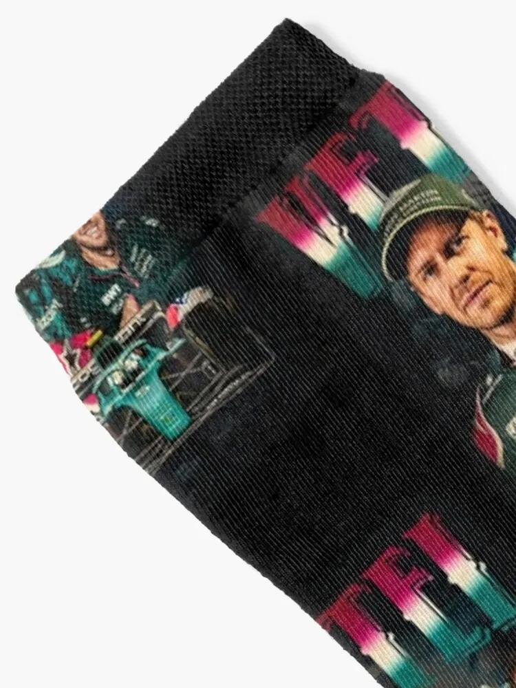 Sebastian Vettel retro vintage Socks Thermal Socks Men