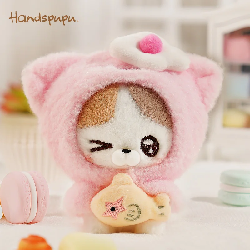 

Handspupu Jam Macaroon Series слепая коробка, новинка 2025, кавайная плюшевая удобная кукла, коробка-сюрприз, украшения для рабочего стола, подарок на день рождения для девочек