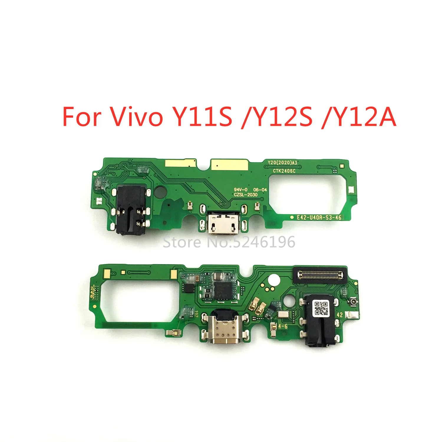 

1pcs USB Charging Port Charger Base Connector For Vivo Y11S For Vivo Y12S For Vivo Y12A For Vivo Y3S 2021 Replace Part