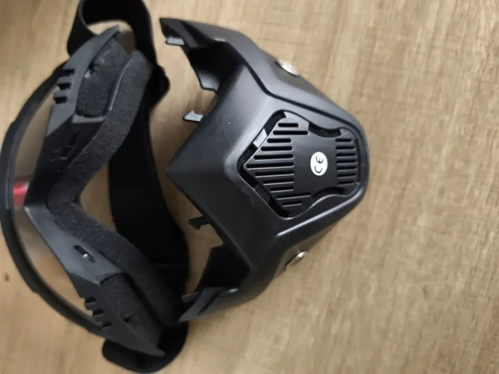 Schutzbrille mit vollem Gesicht, HD-Transparent, beschlagfrei, sanddicht, Schutzbrille für Elektroschweißen, vielseitige, atmungsaktive, winddichte Maske – Detail 11