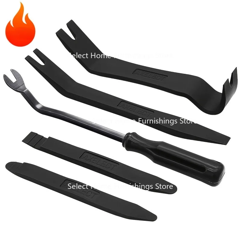 

Suitable for 5Pcs Car Accessory Disassembly Kit, Scratch Free Plastic Pry - Vehicle Interior Door Panel Clamping Firmware