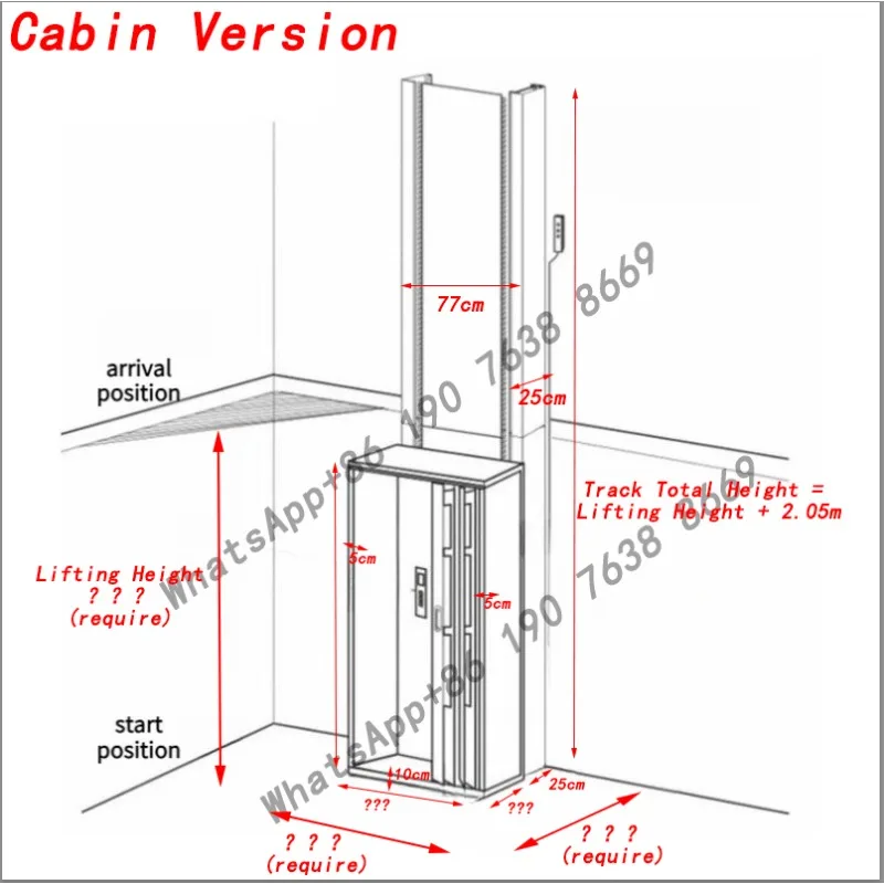 رافعة كهربائية هيدروليكية قابلة للتخصيص، منصة رفع سكة حديدية، رافعة ونش