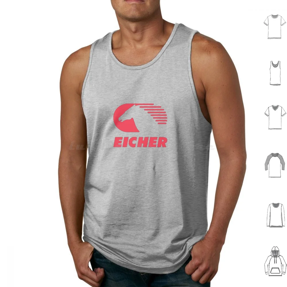 Eicher Truck Logo Tank Tops Vest Sleeveless Eicher Eicher Motors Eicher Tractor Ve Vehicles Vecv Eicher Polaris Multix Eicher