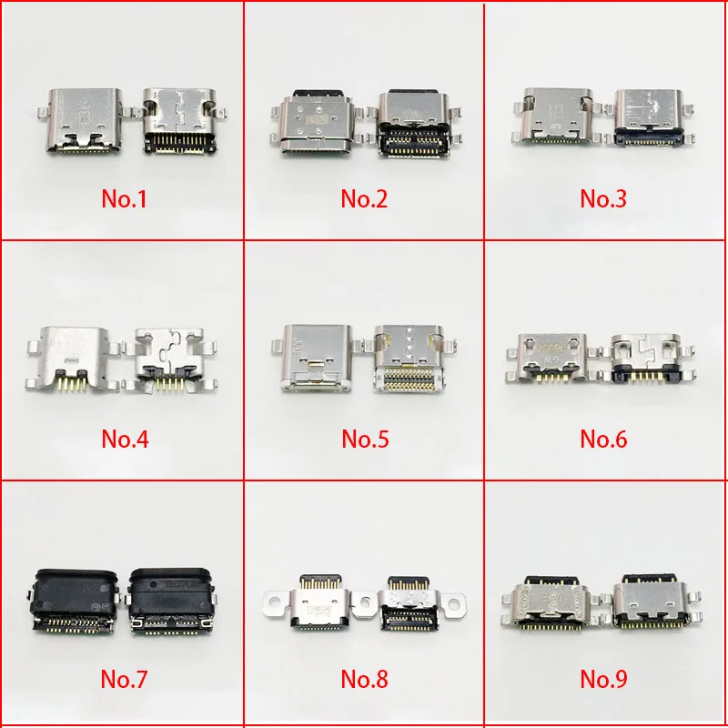 10pcs USB Connector For ZTE Nubia L2 L8 S6 Z5 A7 N5 N2 Z9 Max Z17 Z18 Z11 Mini A2017 W2017 W2016 M2 M3 Z17S V8 V7 Charging Port