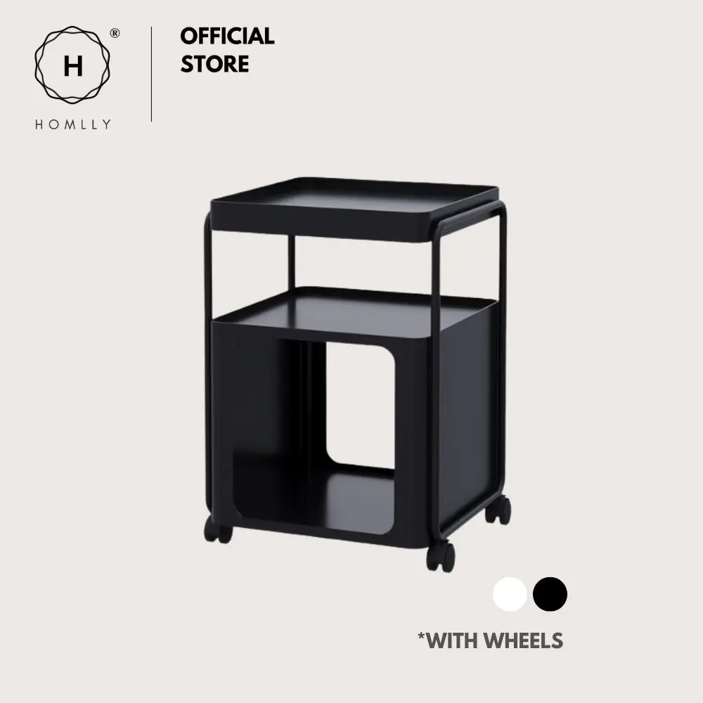 

Homlly Luiio 3-уровневый приставной столик на колесах