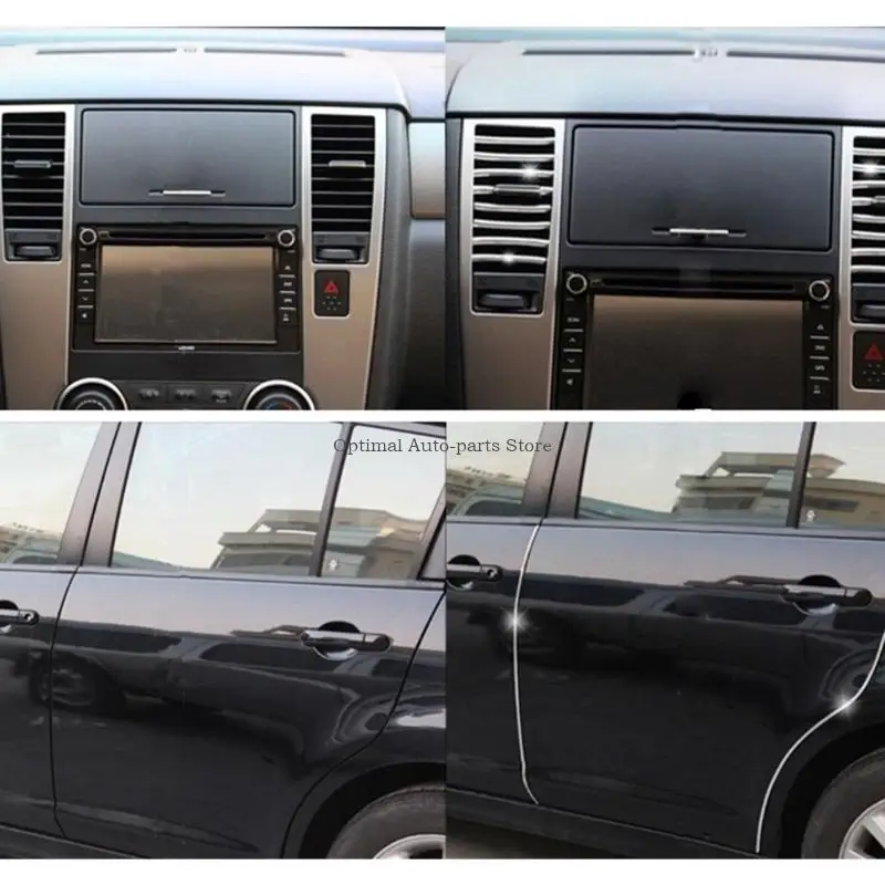 

Flexible Automotive Moulding Decorative Strips 12M PVC Protective Molding Trim Strips For Car Door Hood