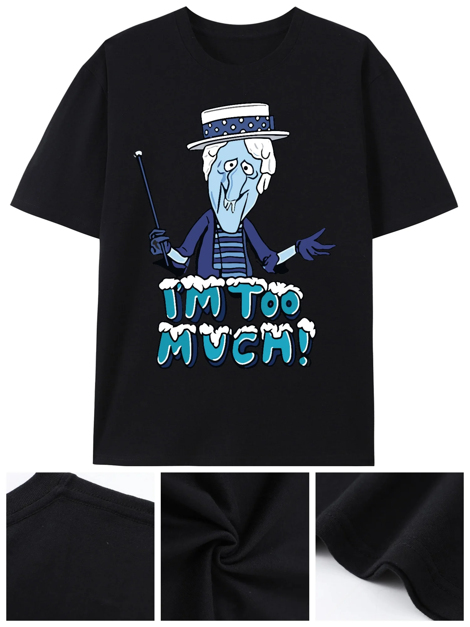 

Футболка Snow Miser Snow Miser 341403, забавная мужская футболка с короткими рукавами и рисунком, черная коллекция PR